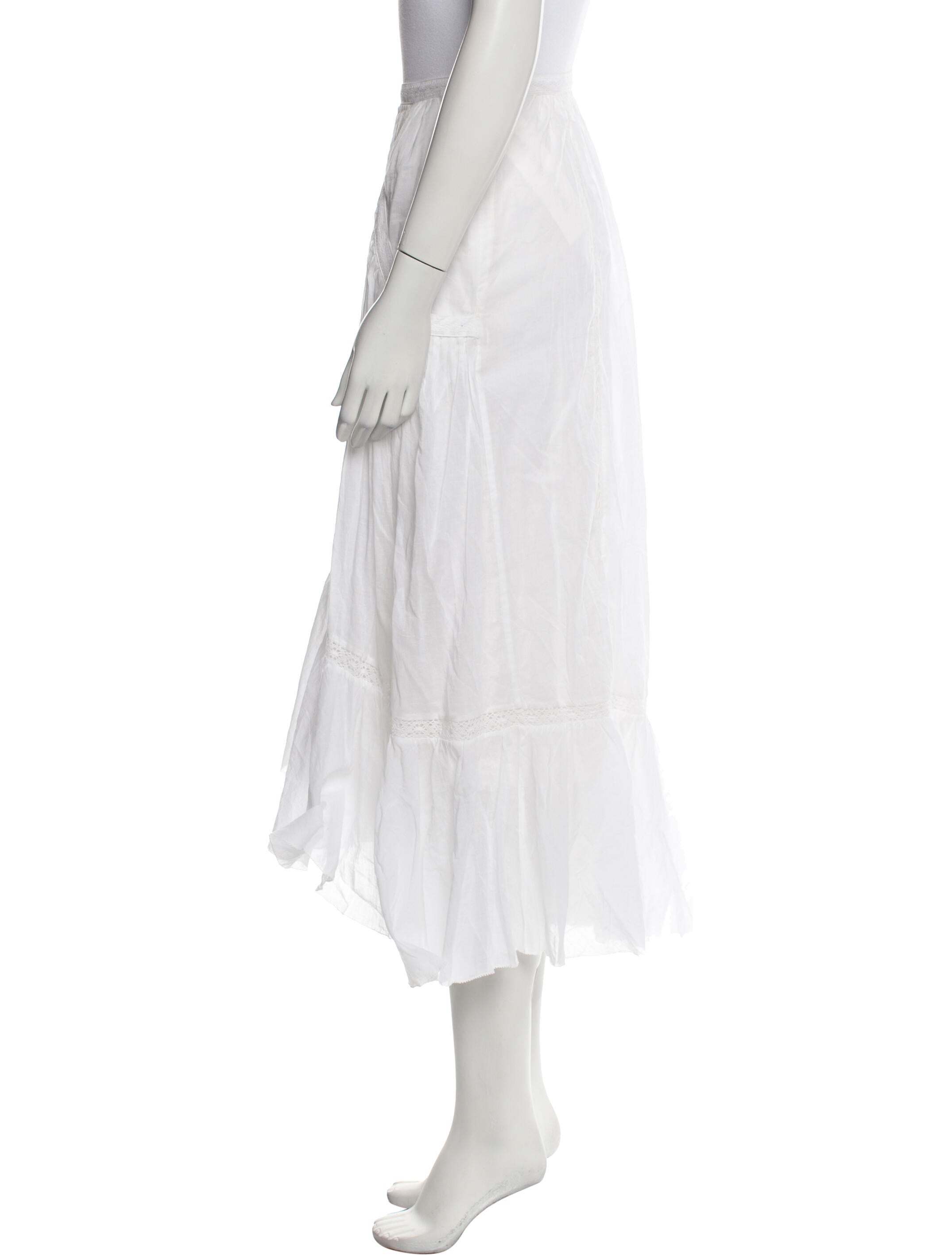 Isabel Marant Linen Midi Length Skirt